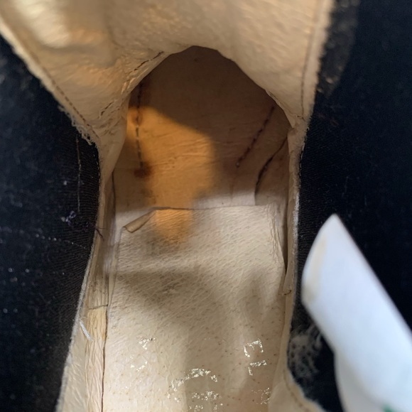 LA BARCA Ivory Leather Botin Charro Ankle Boots Pull On Chelsea Boot Western 6 - Picture 8 of 9